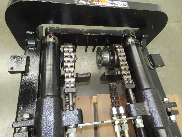 Yale 8500812 Forklift Mast 2 Stage 3 Lever 135.8" Lift 12000lb Class 4 READ