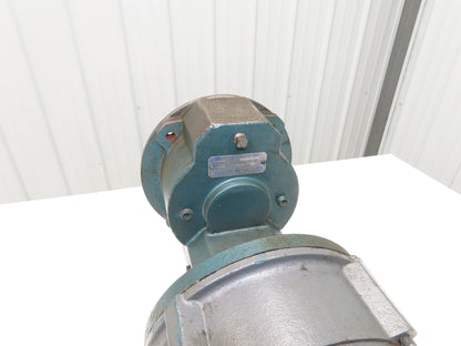 Baldor CM7044T AC Motor 5Hp 1750 RPM 230/460V 3PH 184TC w/Grove Gear 3:1 Reducer