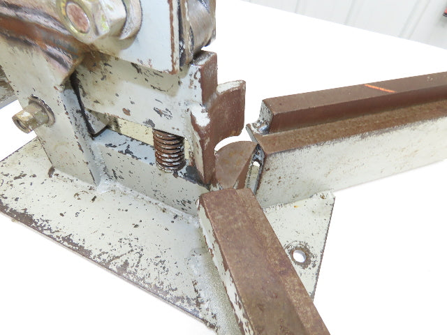 Sheet Metal Manual Corner Rounder & 90 Deg V-Notch Die Shear Punch  Lot of 3