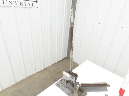 Sheet Metal Manual Corner Rounder & 90 Deg V-Notch Die Shear Punch  Lot of 3