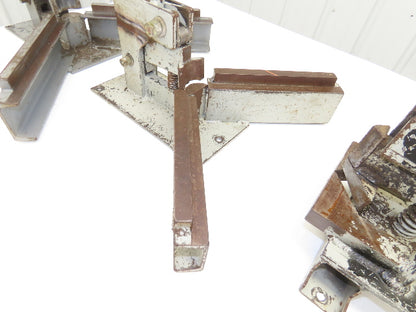 Sheet Metal Manual Corner Rounder & 90 Deg V-Notch Die Shear Punch  Lot of 3