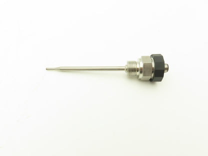 Jumo 00443568 Screw-In Stainless Temperature Sensor Probe M12 Connector