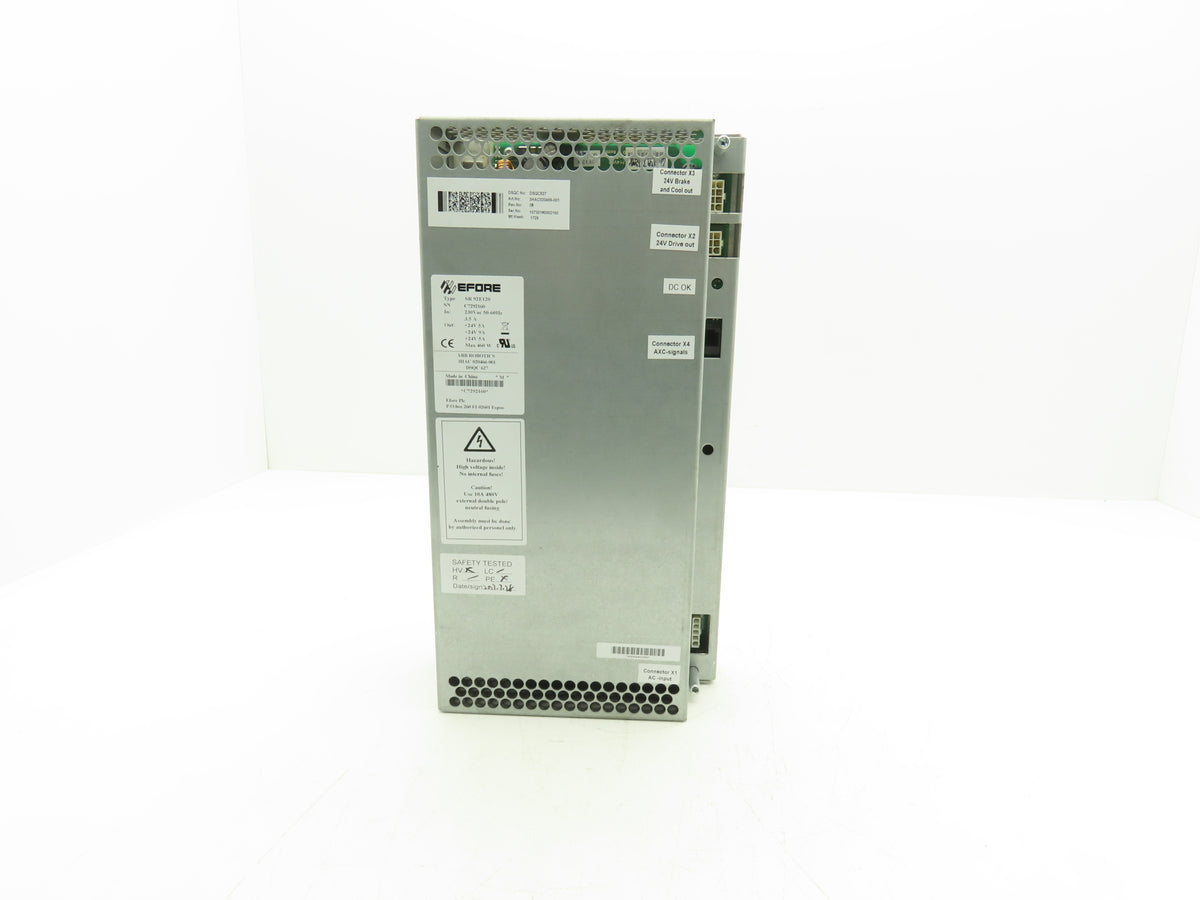ABB 3HAC020466-001 DSQC 627 IRC5 Robot Controller Power Supply Efore SR 92E120