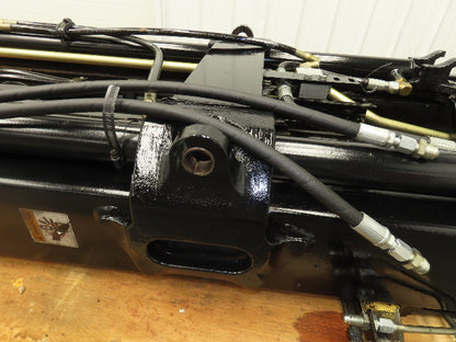 Hyster E50Z-33 Forklift Mast 156" 2-Stage 4 Lever 4400lbs Class 2 Carriage