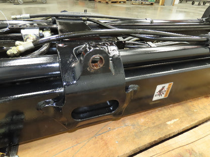 Hyster E50Z-33 Forklift Mast 156" 2-Stage 4 Lever 4400lbs Class 2 Carriage