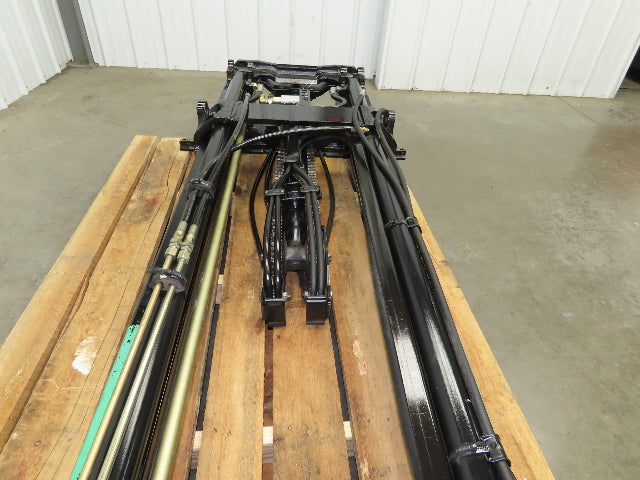 Hyster E50Z-33 Forklift Mast 156" 2-Stage 4 Lever 4400lbs Class 2 Carriage