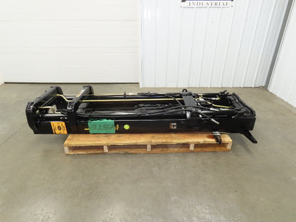 Hyster E50Z-33 Forklift Mast 156" 2-Stage 4 Lever 4400lbs Class 2 Carriage