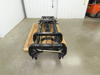 Hyster E50Z-33 Forklift Mast 156" 2-Stage 4 Lever 4400lbs Class 2 Carriage