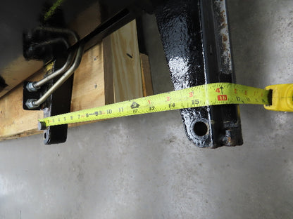 Hyster E50Z-33 Forklift Mast 156" 2-Stage 4 Lever 4400lbs Class 2 Carriage