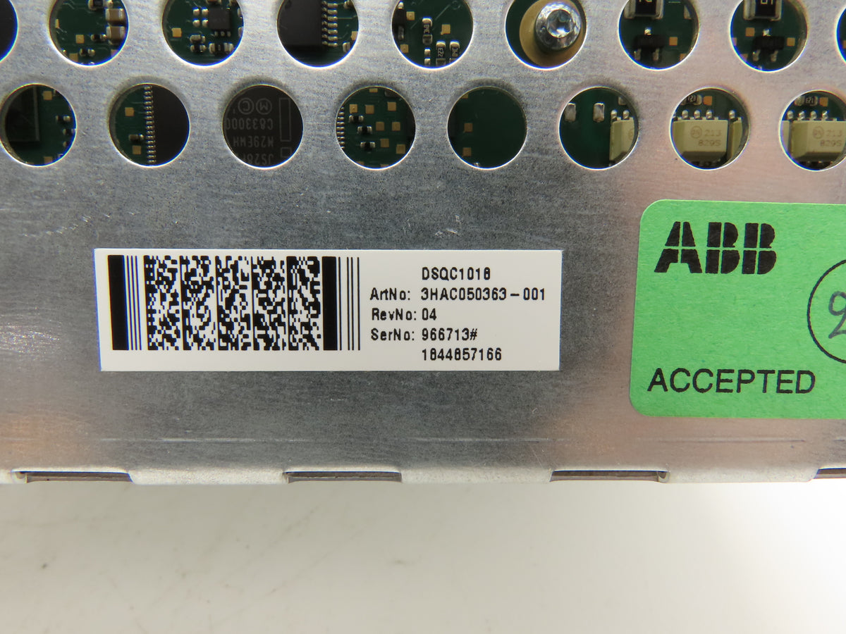 ABB 3HAC050363-001 DSQC1018 IRC5 Robot Controller Main Computer Unit Rev 04