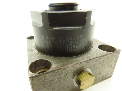 Hyson MOR-B 2.5x.75 Nitrogen Gas Filled Spring/Cylinder w/Hydraulic Block