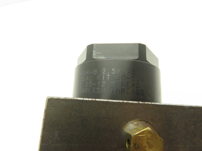 Hyson MOR-B 2.5x.75 Nitrogen Gas Filled Spring/Cylinder w/Hydraulic Block