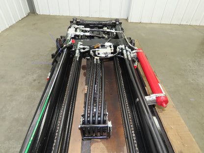 Yale 8810419 Forklift Mast 3 Stage 4 Lever 187.6" Lift 3250lb Class 3 ERC060VGN