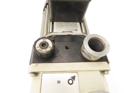 Leybold Trivac Hanning E8CD4B1-162 Rotary Vane Vacuum Pump 1650 RPM 230V 1PH