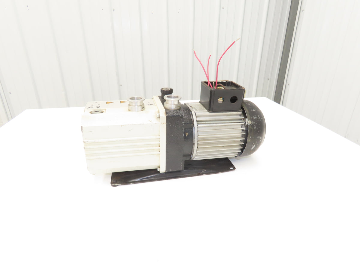 Leybold Trivac Hanning E8CD4B1-162 Rotary Vane Vacuum Pump 1650 RPM 230V 1PH