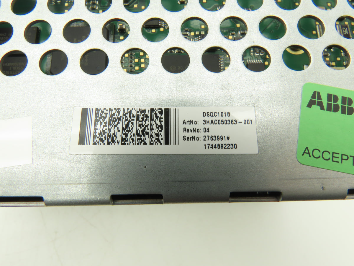 ABB 3HAC050363-001 DSQC1018 IRC5 Robot Controller Main Computer Unit Rev 04 Dnet