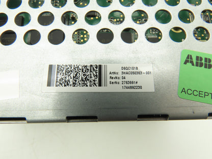 ABB 3HAC050363-001 DSQC1018 IRC5 Robot Controller Main Computer Unit Rev 04 Dnet
