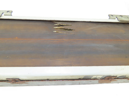 QC Industries 8"W x 36"L Low Profile Flat Belt Conveyor 200mm 115V 33FPM