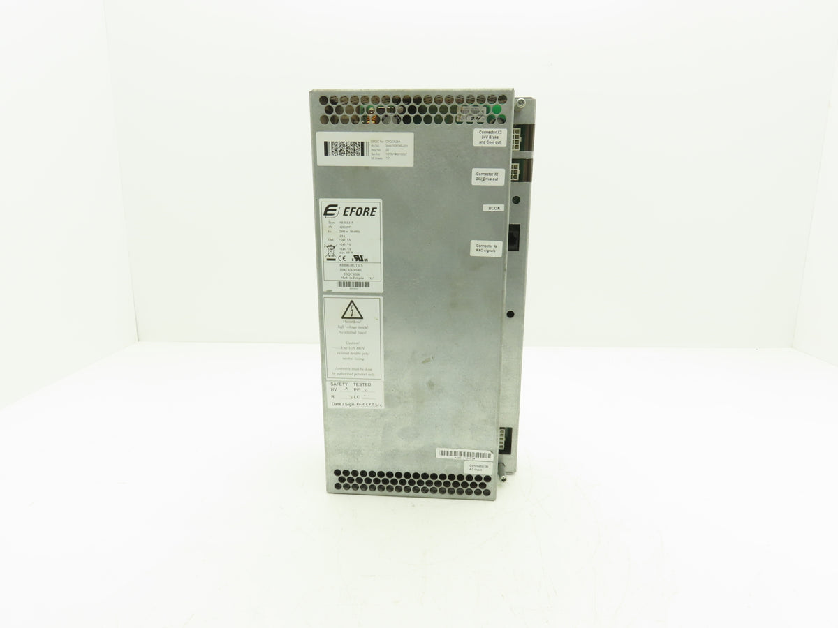 ABB 3HAC026289-001 DSQC 626A IRC5 Drive System 24V Power Supply Efore SR 92E115