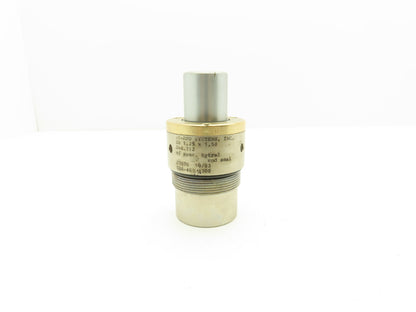 Di-Dro/Hyson BD 1.25x1.5 Nitrogen Filled Cylinder/Spring 1.25" Bore 1.5" Stroke