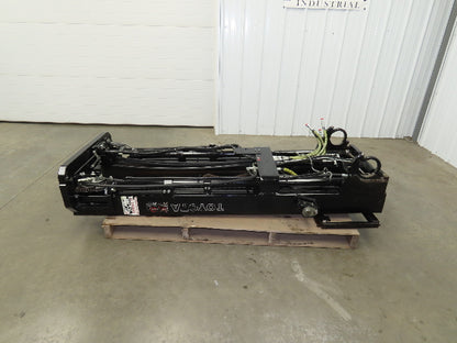 Toyota 7FBCU18 Electric Forklift Mast 4 Lever 3-Stage 189" Lift 4800lb Class II
