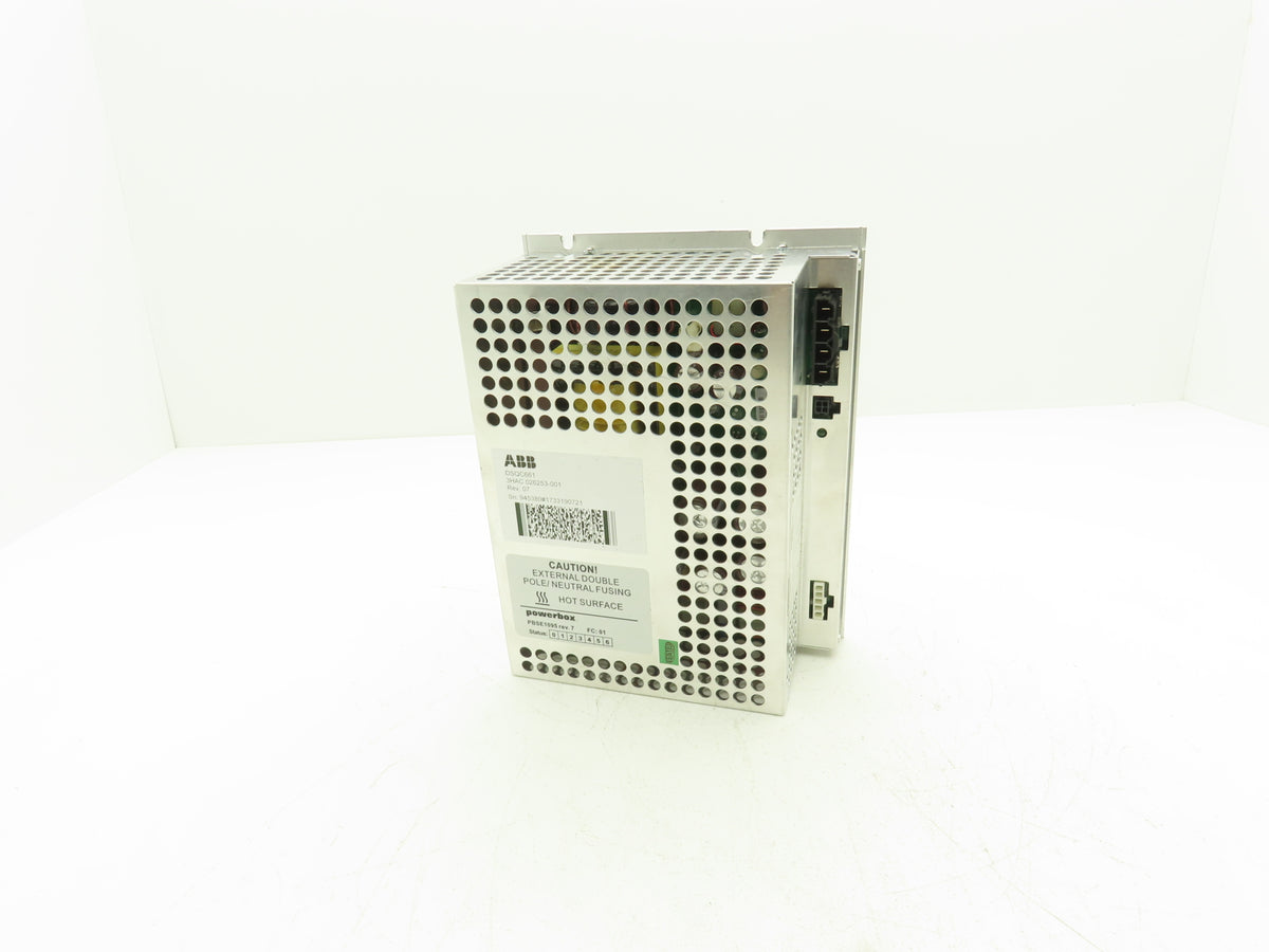 ABB 3HAC026253-001 DSQC661 IRC5 Power Supply 24VDC 27A Powerbox PBSE1095 Rev 07