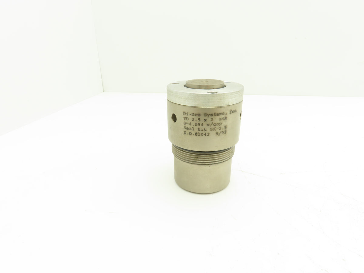 Di-Dro/Hyson TD 2.5 x 2 Nitrogen Filled Cylinder/Spring 2.5" Bore x 2" Stroke