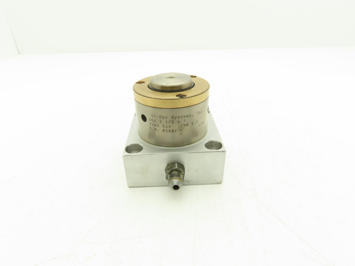 Di-Dro BRF 2 1/2 x 1 Nitrogen Gas Filled Spring/Cylinder w/ Block REBUILT