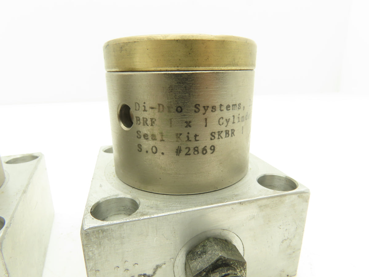 Di-Dro BRF 1 x 1 Nitrogen Gas Filled Spring/Cylinder w/ Hydraulic Block Lot of 2