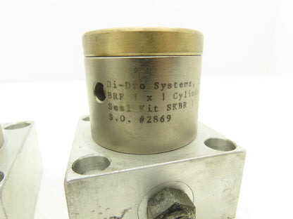 Di-Dro BRF 1 x 1 Nitrogen Gas Filled Spring/Cylinder w/ Hydraulic Block Lot of 2