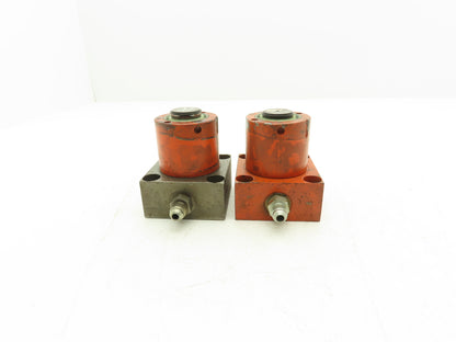 Di-Dro BRF 1 x 1 Nitrogen Gas Filled Spring/Cylinder w/ Hydraulic Block Lot of 2