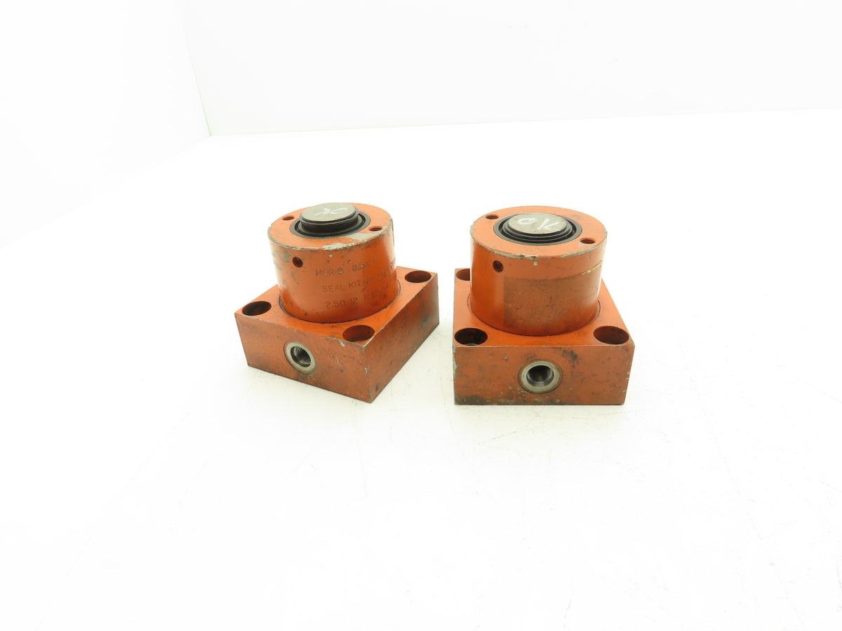 Hyson MOR-B 2-1/2 x 1 Nitrogen Gas Filled Spring/Cylinder Rebuilt Lot of 2