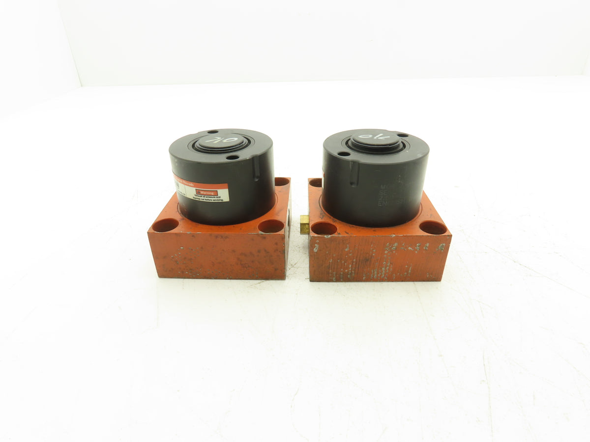 Hyson MOR-B 2-1/2 x 1 Nitrogen Gas Filled Spring/Cylinder Rebuilt Lot of 2
