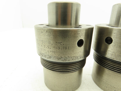 Di-Dro BD 1.25x1.5 Nitrogen Gas Spring/Cylinder 1.25 Ton x 1.5 Stroke Lot of 2