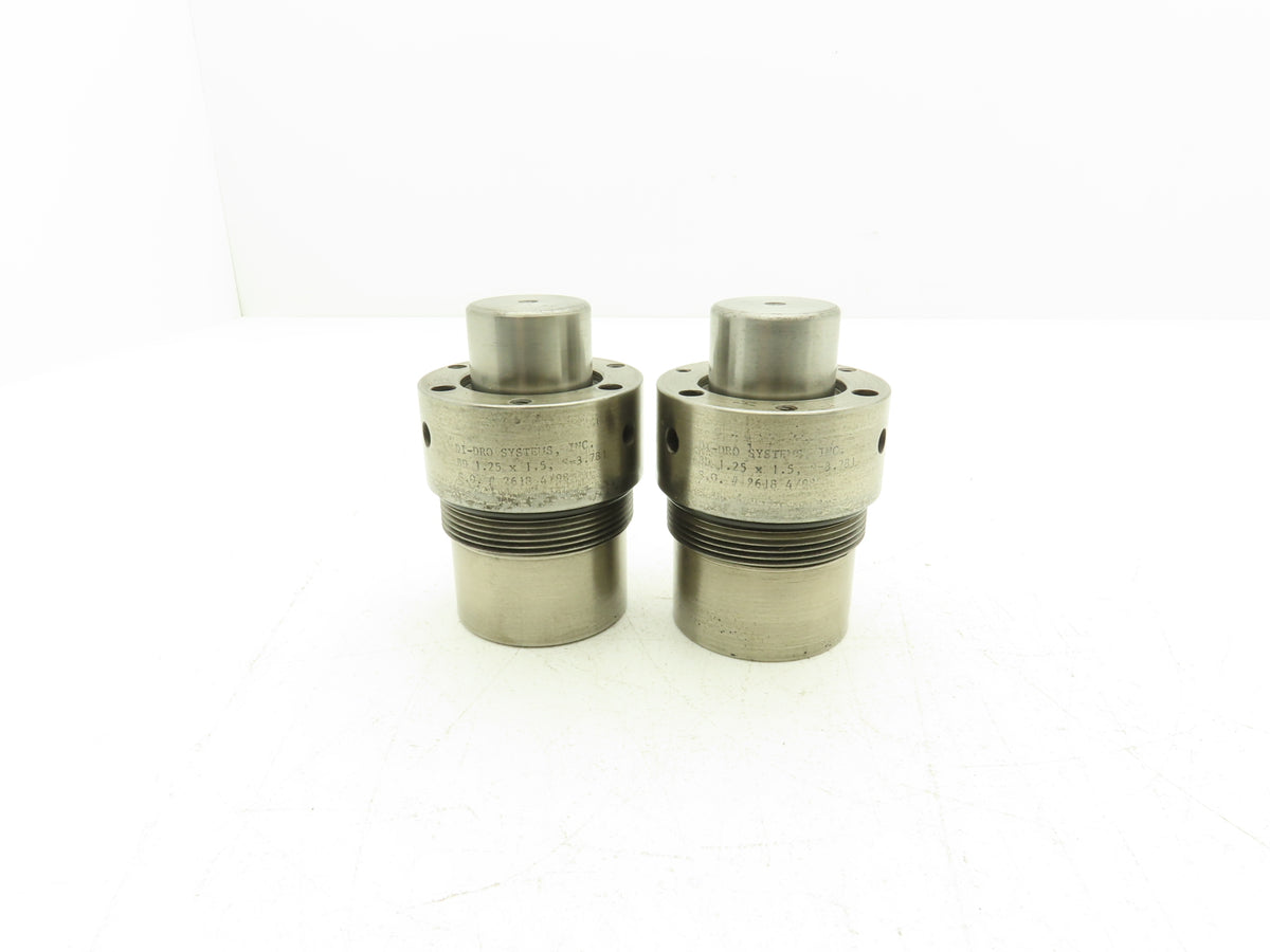 Di-Dro BD 1.25x1.5 Nitrogen Gas Spring/Cylinder 1.25 Ton x 1.5 Stroke Lot of 2