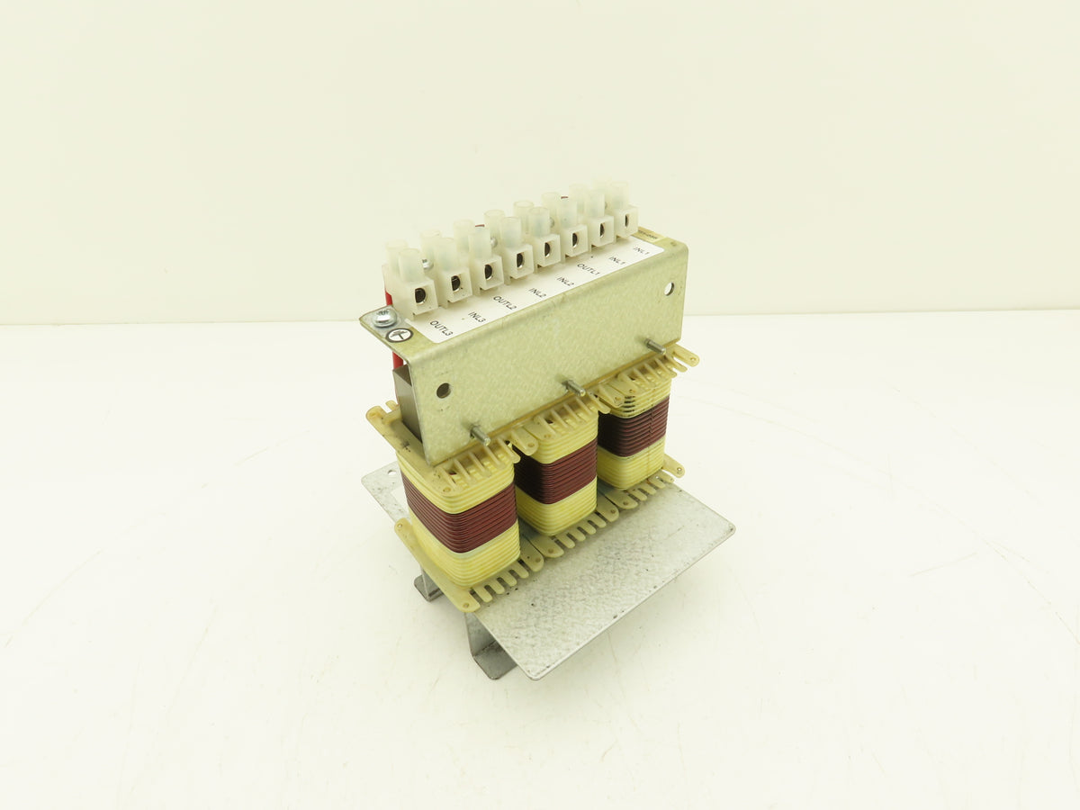 ABB 3HAC024144-001 Noratel IRC5 Robot Reactor Unit 3x480V 25A 0.45mH Line Choke