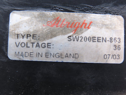 Curtis Albright SW200EEN-863 Electric Forklift DC Contactor Off Hyster E40HSD