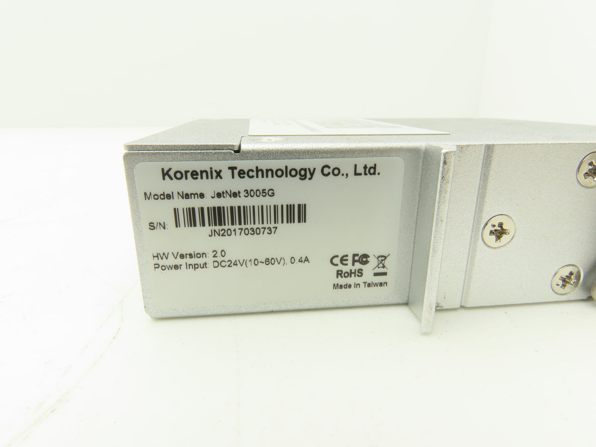 ABB DSQC1007 IRC5 MultiMove Ethernet Switch Korenix JetNet 3005G