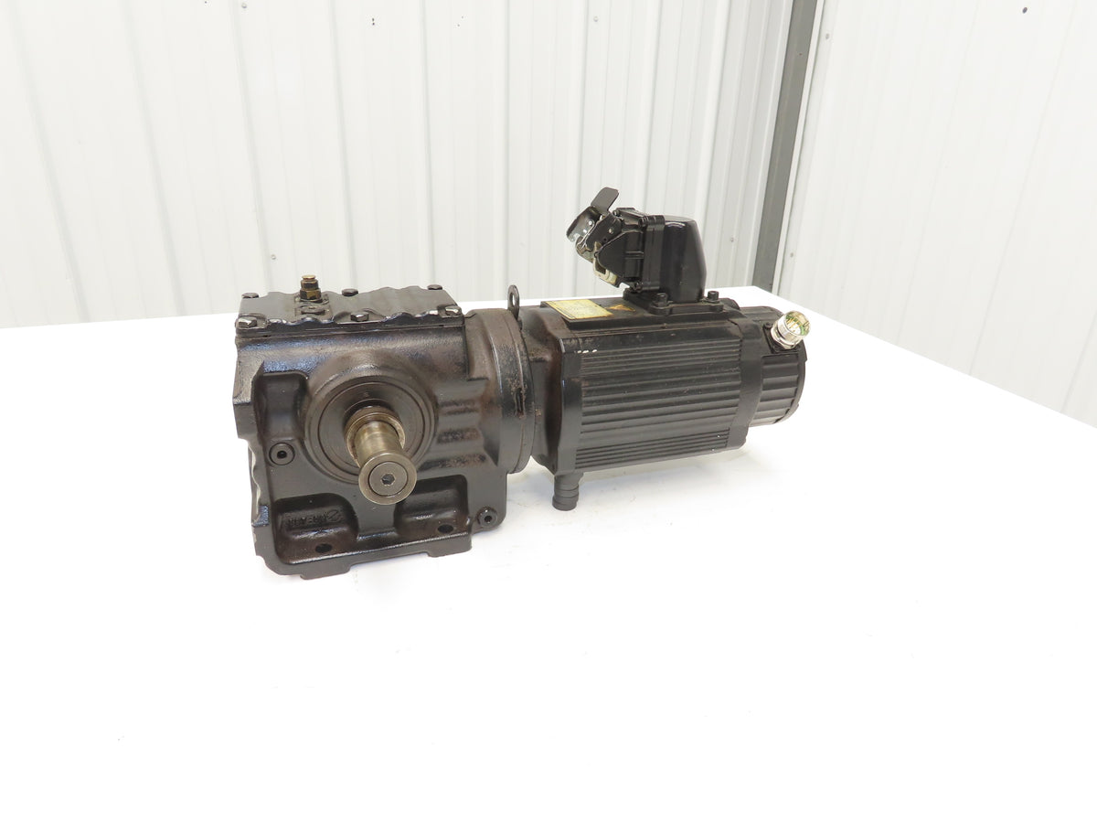 Sew Eurodrive S47 CM71S/TF/RH1M/SM50 Servo Gear Motor 400V 3PH 9.5Nm 19.54 Ratio