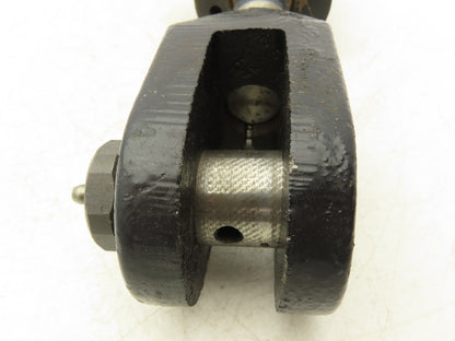 Hyster 8603390 Hydraulic Forklift Mast Tilt Cylinder Removed From E40HSD
