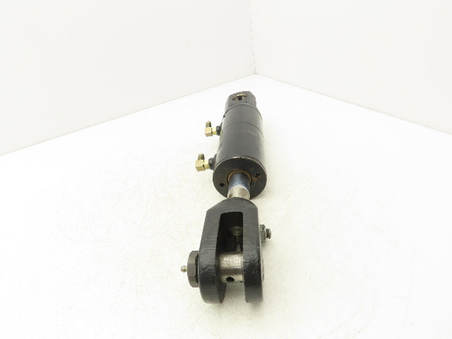 Hyster 8603390 Hydraulic Forklift Mast Tilt Cylinder Removed From E40HSD