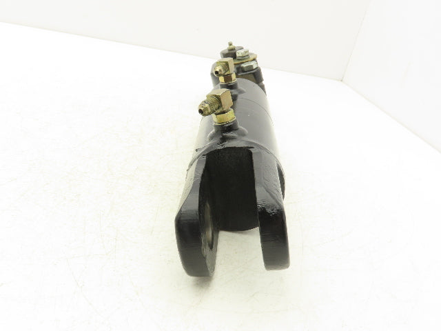 Hyster 8603390 Hydraulic Forklift Mast Tilt Cylinder Removed From E40HSD