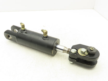 Hyster 8603390 Hydraulic Forklift Mast Tilt Cylinder Removed From E40HSD