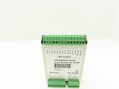 ABB 3HEA800439-002 Drive Module I/O RS485 IRBP Positioner IRC5 7 In 12 Out 24VDC