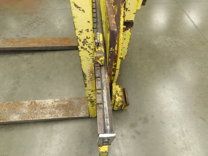 Cascade 100D Fork Rotator Attachment 10,000lbs Class 4 Forklift 360° Turn