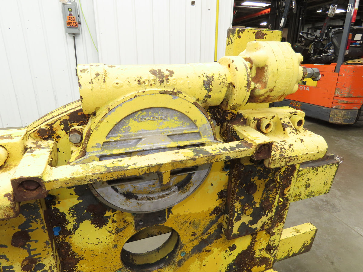Cascade 100D Fork Rotator Attachment 10,000lbs Class 4 Forklift 360° Turn