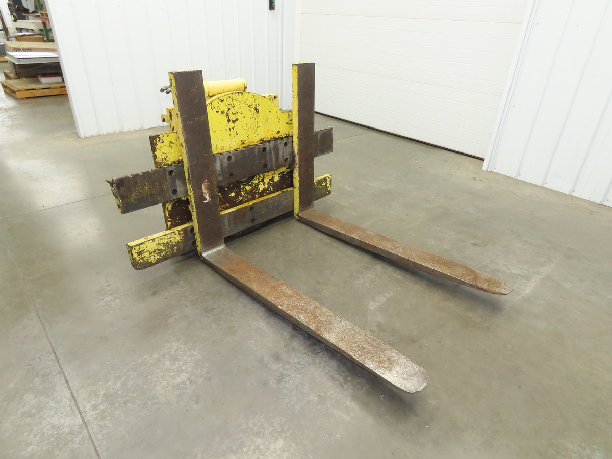 Cascade 100D Fork Rotator Attachment 10,000lbs Class 4 Forklift 360° Turn