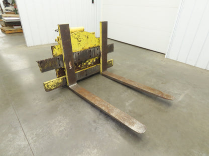 Cascade 100D Fork Rotator Attachment 10,000lbs Class 4 Forklift 360° Turn