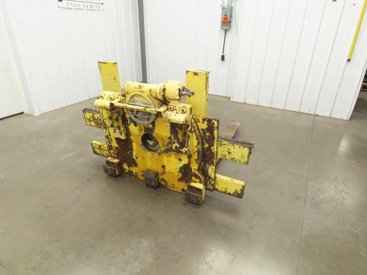 Cascade 100D Fork Rotator Attachment 10,000lbs Class 4 Forklift 360° Turn