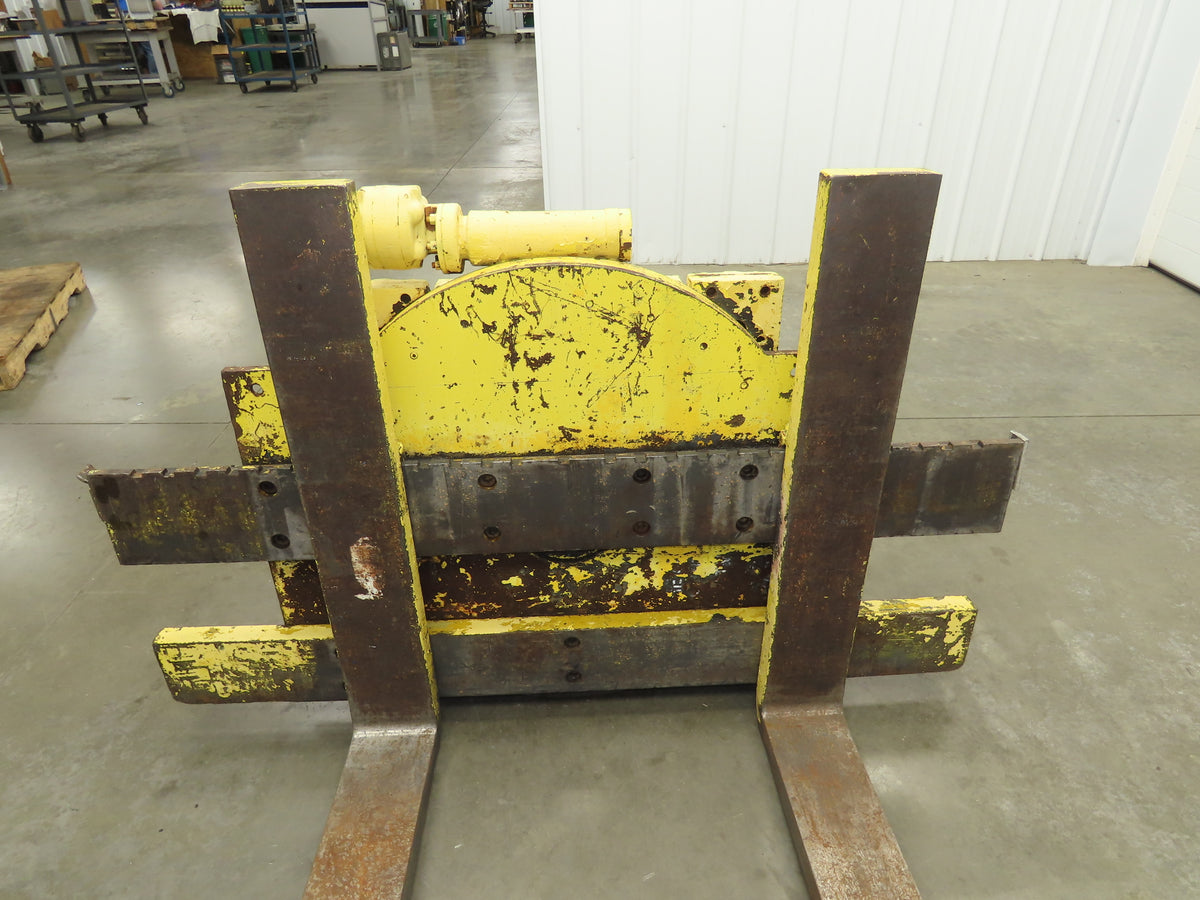 Cascade 100D Fork Rotator Attachment 10,000lbs Class 4 Forklift 360° Turn